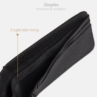 Ví Simples Basic Logo ( Đựng 6 - 10 Thẻ , Vải Polyester Canvas Chống Nước)