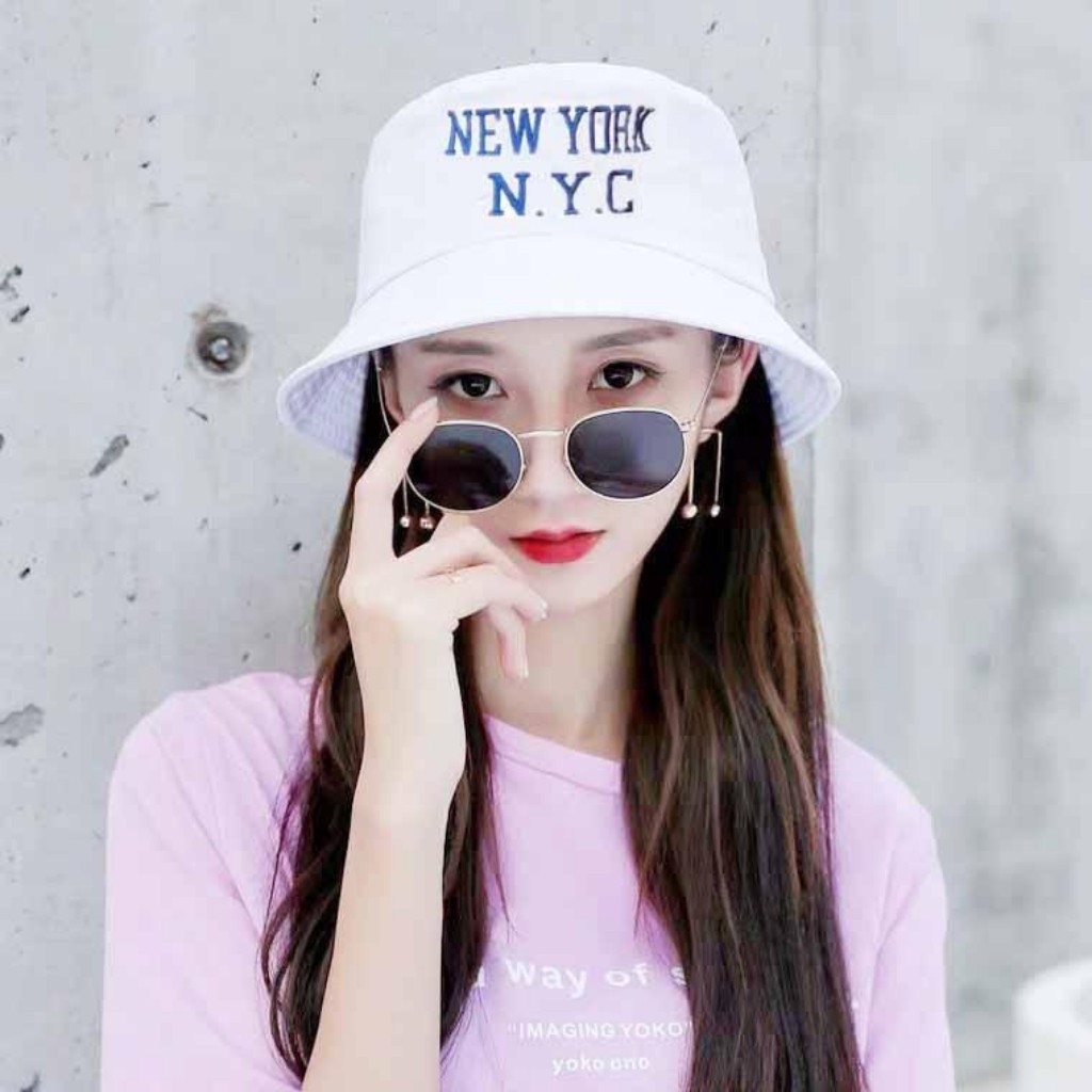 Mũ Bucket Nam Nữ New York Hot Trend