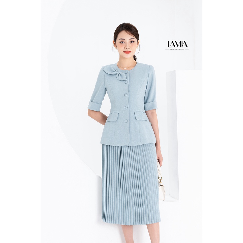 Áo vest nữ hè Lamia Design LUXE011 màu xanh dương