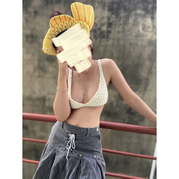 Bra hạt gạo handmade