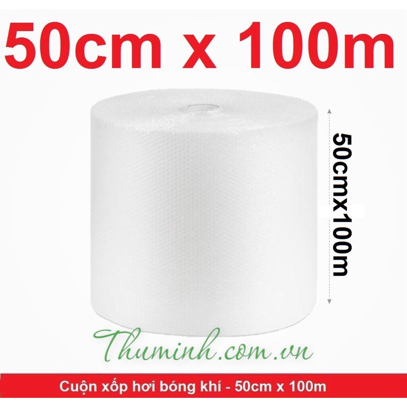 Cuộn Xốp Hơi -Xốp Nổ Gói Hàng 50CM x 100M