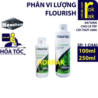 Seachem FLOURISH 100ml 250 ml Phân Nước Vi Lượng Tổng Hợp Cho Hồ Thuỷ Sinh