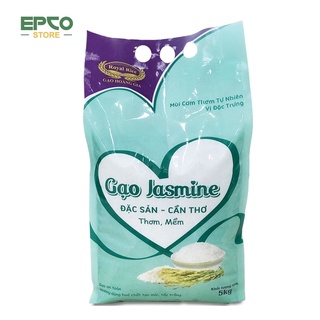 Gạo Jasmine thơm mềm 5KG - Đặc sản Cầ thumbnail