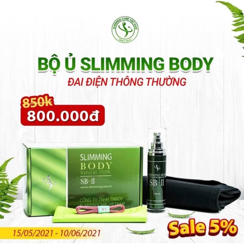 Bộ Quấn nóng thải mỡ Slimming Body SB II