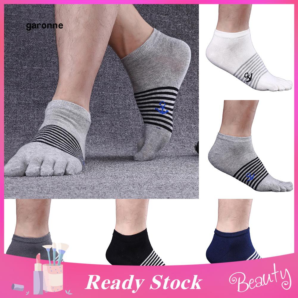 Vớ năm ngón chân vải mềm thoải mái thoáng khí cho nam