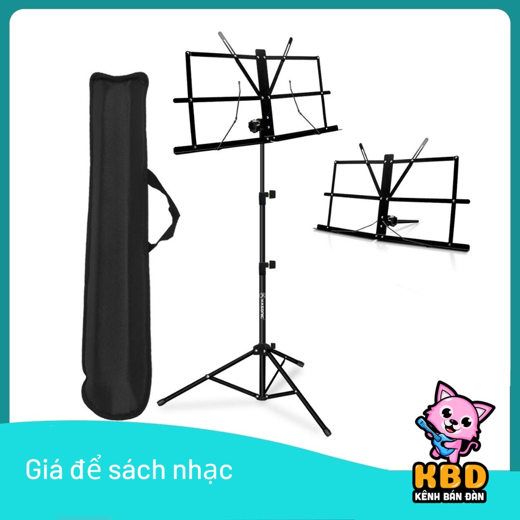 GIAO NHANH 2H] Giá nhạc - Giá để Sheet nhạc 3 chân cứng cáp