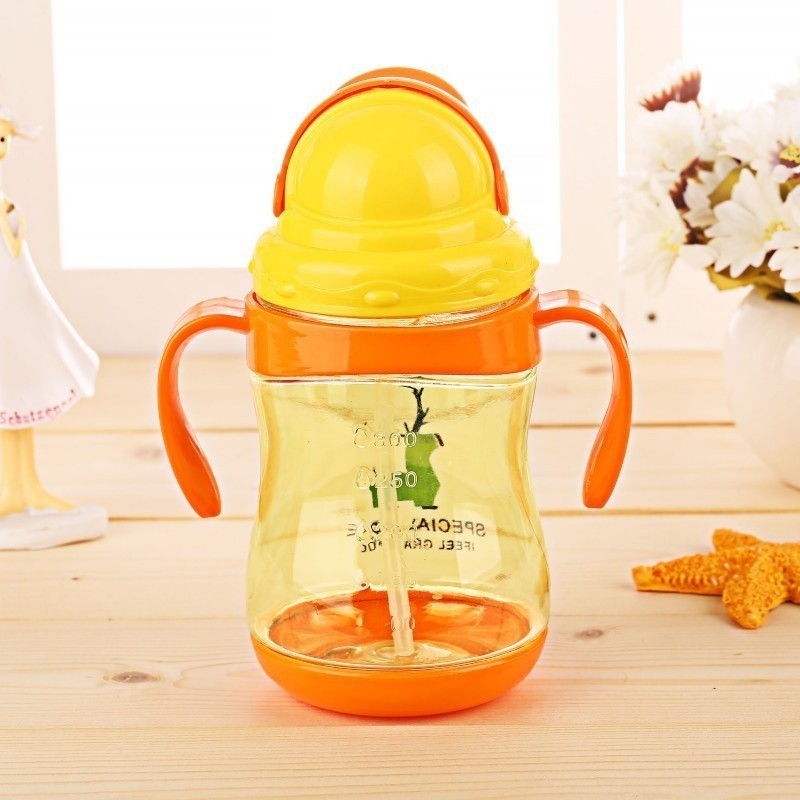 Bình nước 300ml silicon dễ thương cho bé | BigBuy360 - bigbuy360.vn