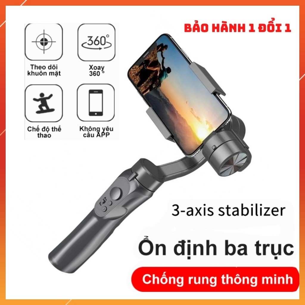 Tay Cầm Chống Rung Điện Thoại Kedebao H4, Hỗ Trợ Quay Phim, Chụp Ảnh Chuyên Nghiệp