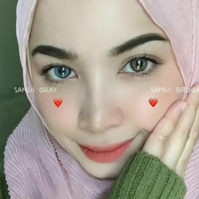 Kính Áp Tròng Samui Xám / Xám / Ash Dreamcolor. Không Trùng Trùng / Minius.Original Softlen | BigBuy360 - bigbuy360.vn