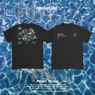 Áo thun đen unisex Brain is not dead