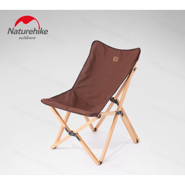 GHẾ XẾP DÃ NGOẠI VINTAGE KHUNG GỖ NATUREHIKE CAO CẤP - DUMUC STORE