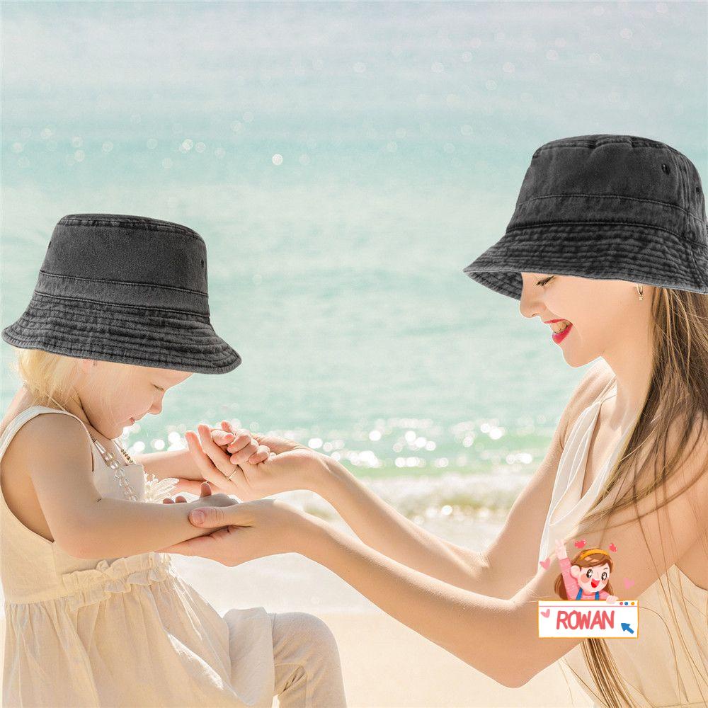 Nón Tai Bèo Denim Vành Rộng Thời Trang Cá Tính Cho Nam Nữ