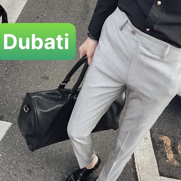 QUÂNG TÂY ÂU NAM ỐNG CÔN CHẤT VẢI CO GIÃN NHẸ VẢI MỊN ĐẲNG CẤP- DUBATI FASHION