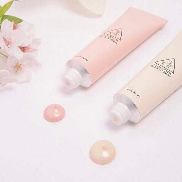 Kem Lót Tăng Độ Căng Bóng Cho Da 3CE Stylenanda Back To Baby Glow Beam | BigBuy360 - bigbuy360.vn