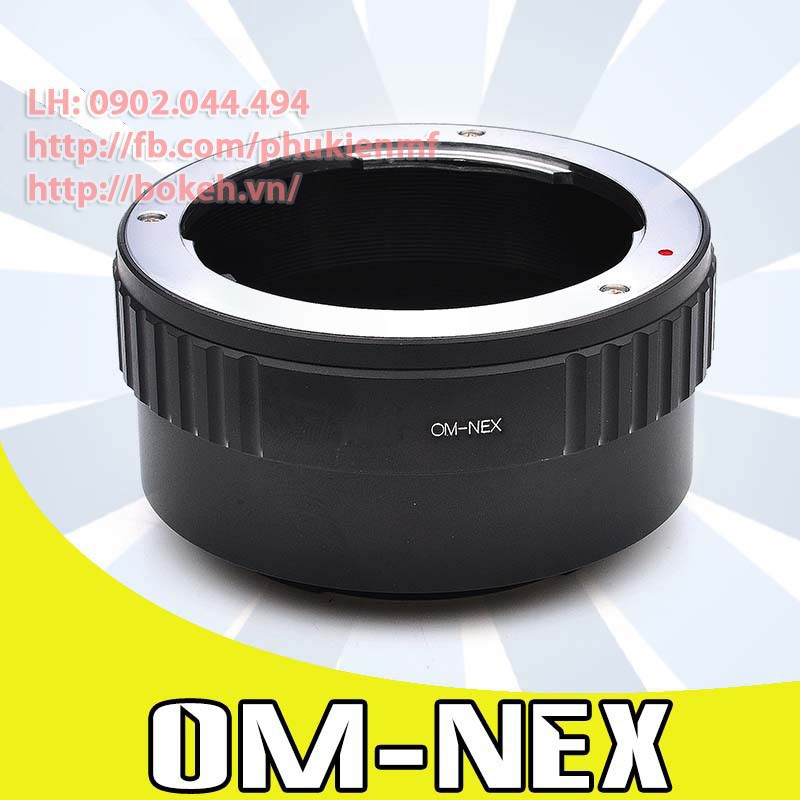 OM-NEX Mount adapter chuyển ngàm cho lens Olympus OM sang body Sony E ( OM-Sony NEX )