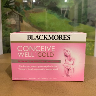 Viên uống tiền thai kỳ Blackmores Conceive Well Gold 56 viên
