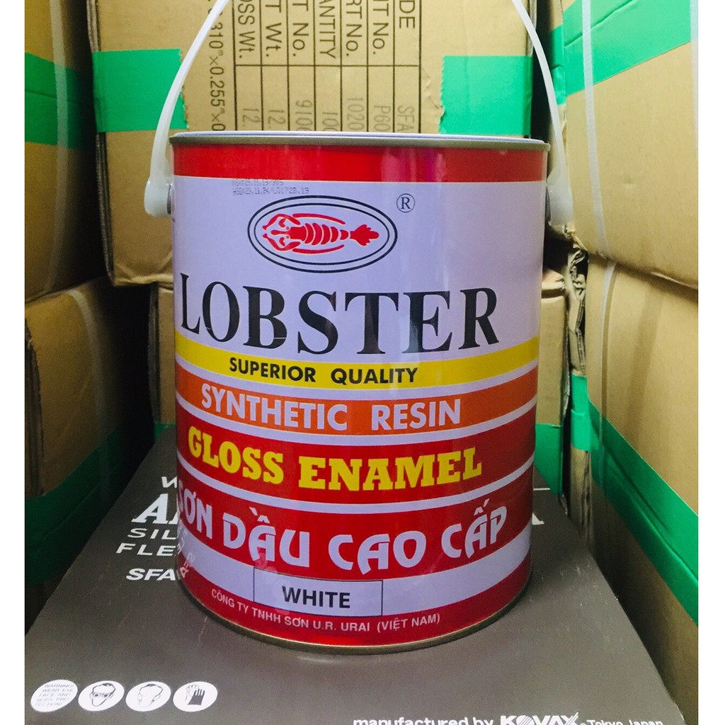 Sơn dầu Lobster dùng cho gỗ, kim loại 3L (URAI)