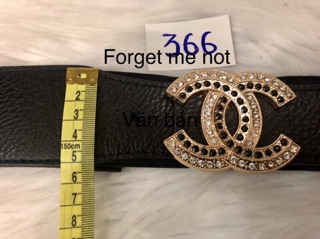 Thắt lưng bản 4,5cm. Mặt đính đá. MS366