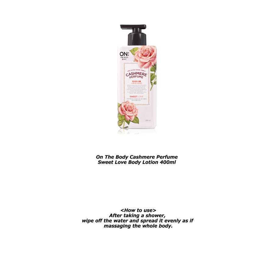 Sữa Dưỡng Thể Lotion 400ml / 500g