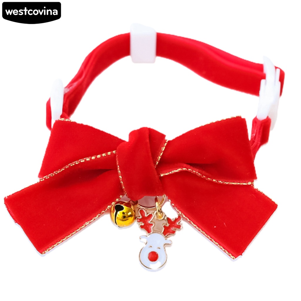 Vòng Cổ Gắn Chuông Hình Bướm Dễ Thương Cho Thú Cưng