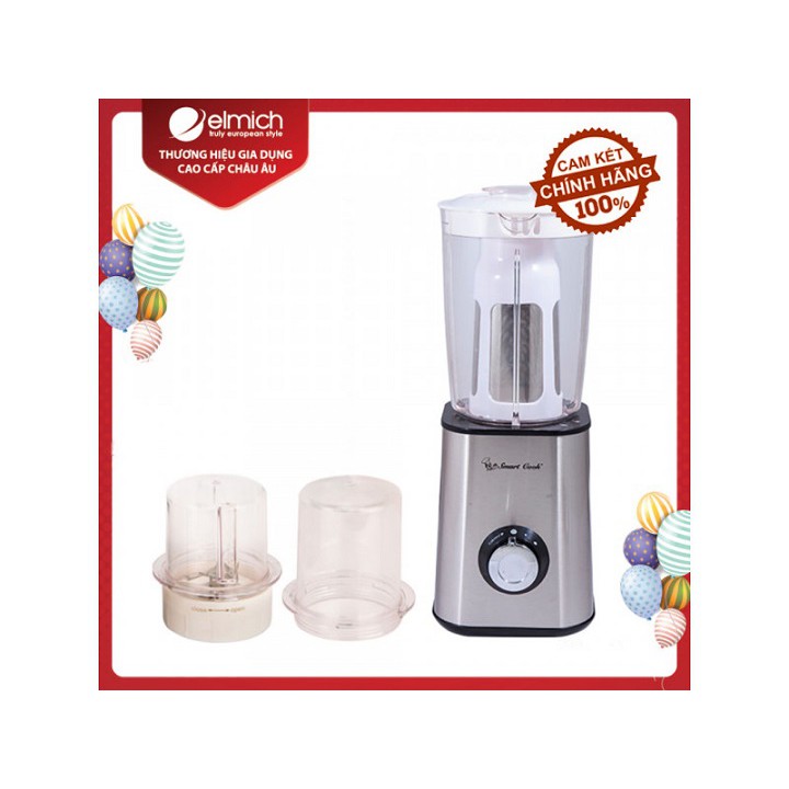 Máy xay sinh tố đa năng Elmich Smartcook BLS-1379 dung tích 1.5L công suất 500W bảo hành 12 tháng