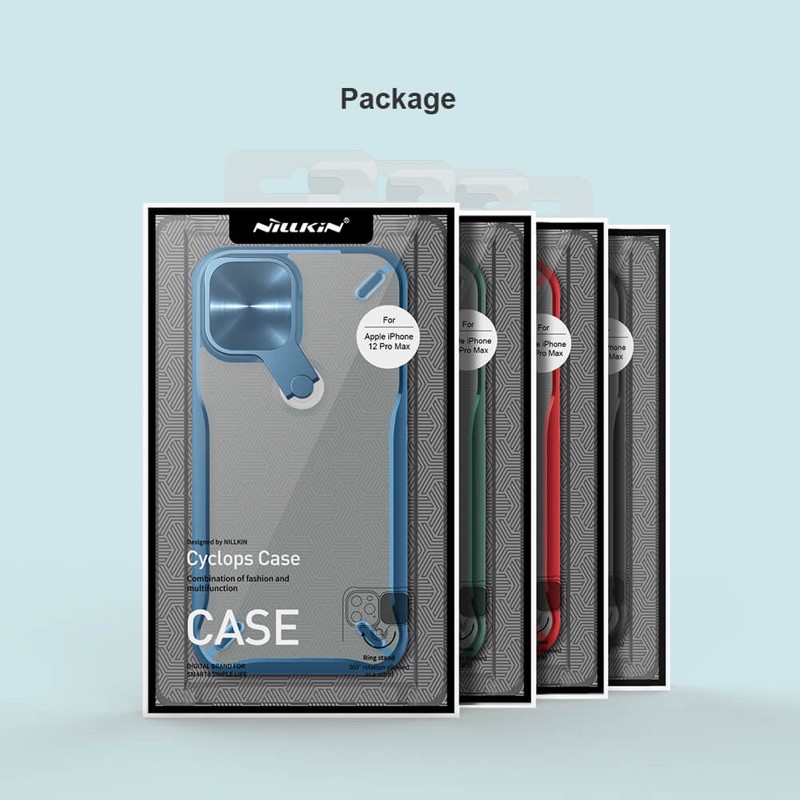 Nillkin Cyclops camera protective case cho iP 12 Pro Max 6.7 , IP 12 Pro , 12 Mini , Ốp lưng bảo vệ camera