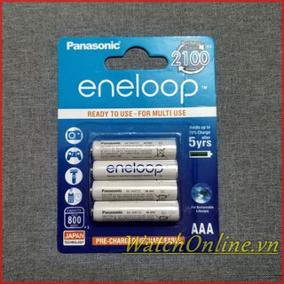 [Tặng hộp đựng] Pin sạc AAA Eneloop