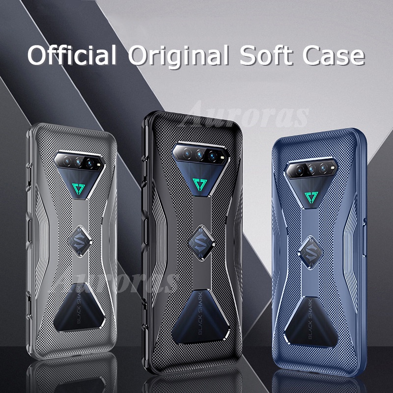Xiaomi Black Shark 2 3 3S 4 4S 5 Pro Luxury Shockproof Armor Case Soft TPU Silicone Blackshark Helo Phone Full Protective Matte Back Cover