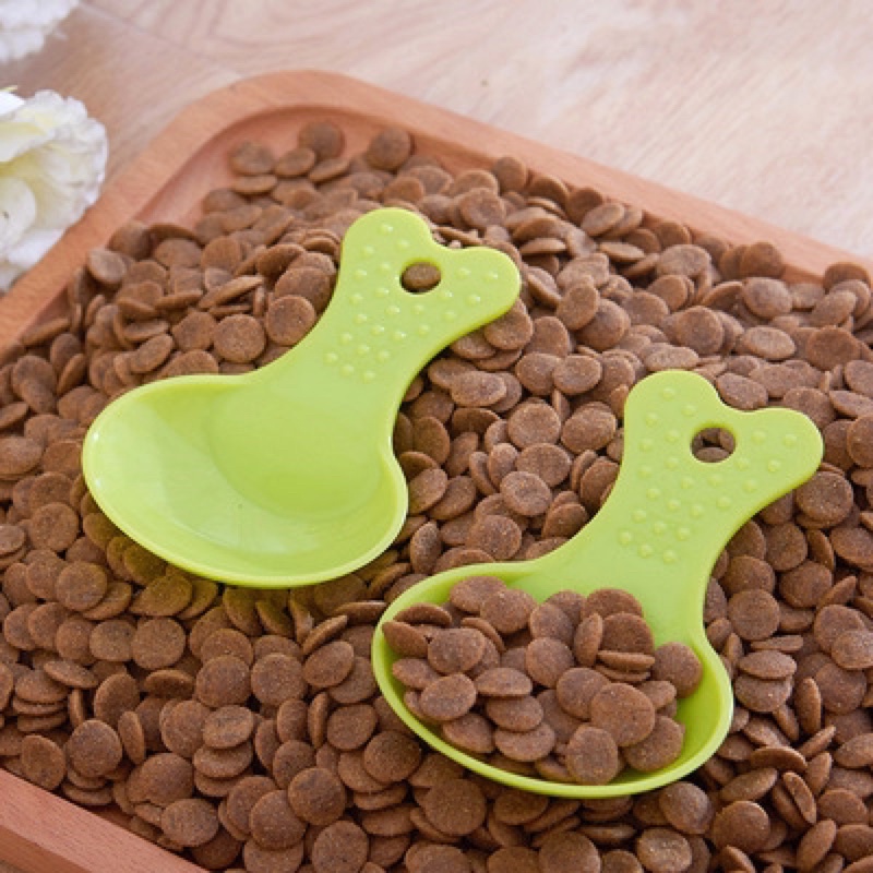 Muỗng Múc Hạt cho chó mèo hamster,...  Thìa đong thức ăn cho thú cưng