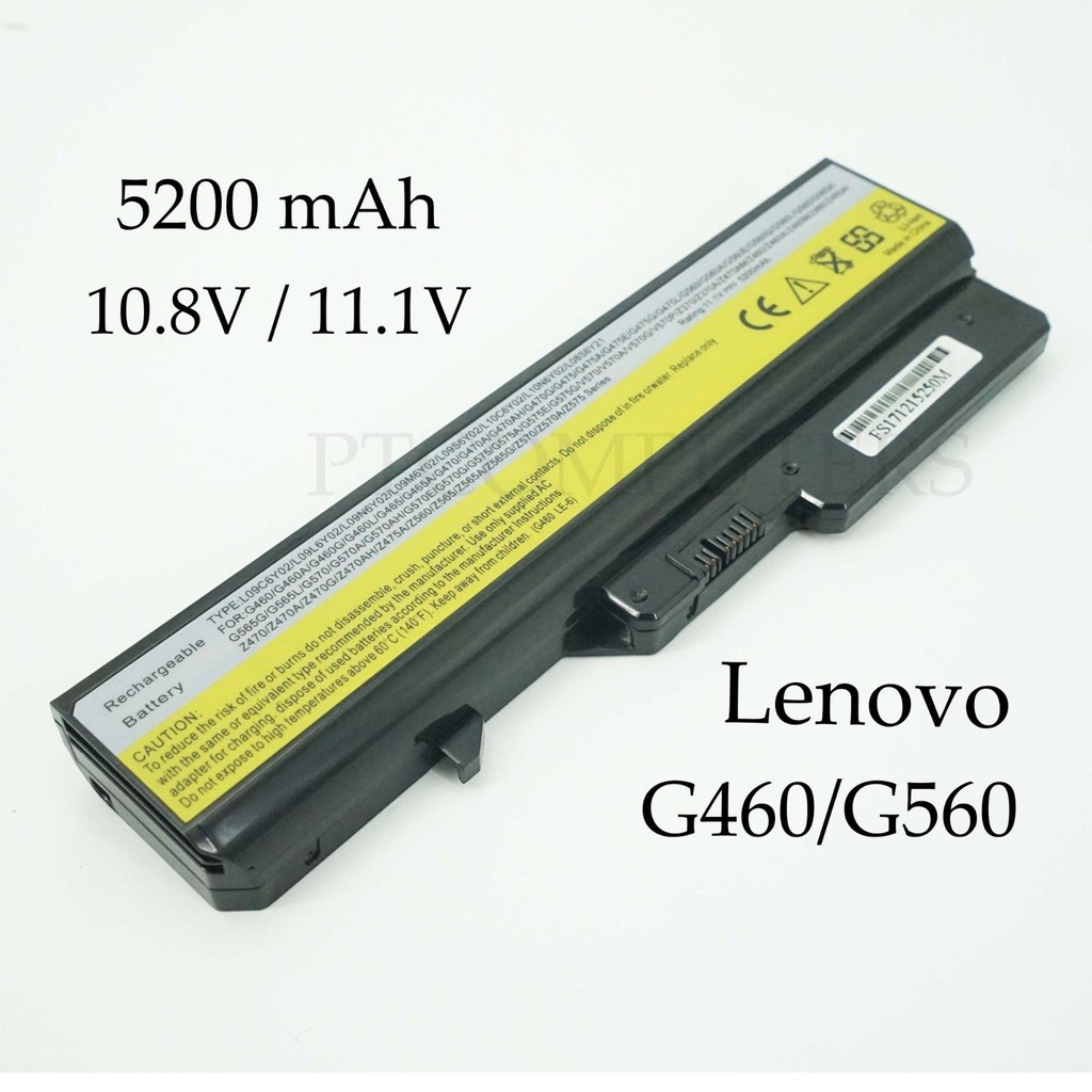 Pin Laptop Lenovo G460, Z460 ,G470, G560 , Z370,z560,z470,G575,G570,Z565