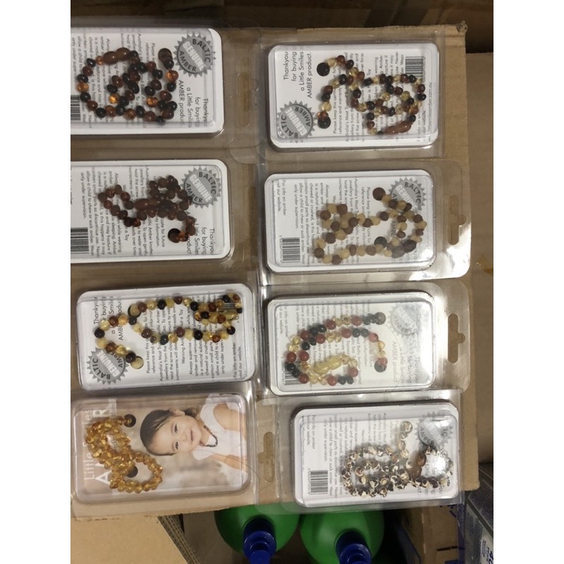Vòng cổ hổ phách Amber Úc