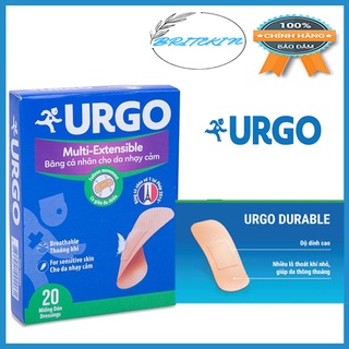 Băng Cá Nhân Dành Cho Da Nhạy Cảm Urgo (20 miếng/hộp)