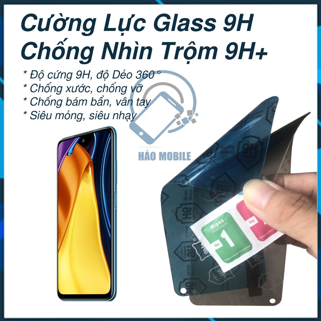 Dán cường lực dẻo nano XIAOMI POCO M3 PRO ( M3 Pro 5G ) Chịu lực tốt nhất hiện nay