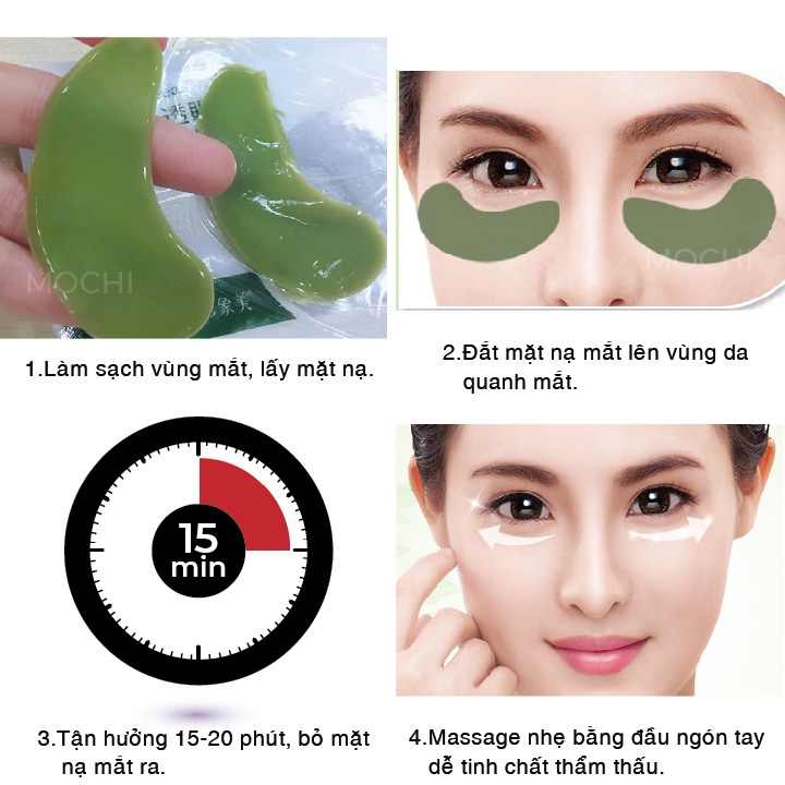 Mặt Nạ Mắt Collagen Giảm Quầng Thâm l Dưỡng Ẩm Da Vùng Mắt Mask Images Nội Địa Trung MOCHI SHOP