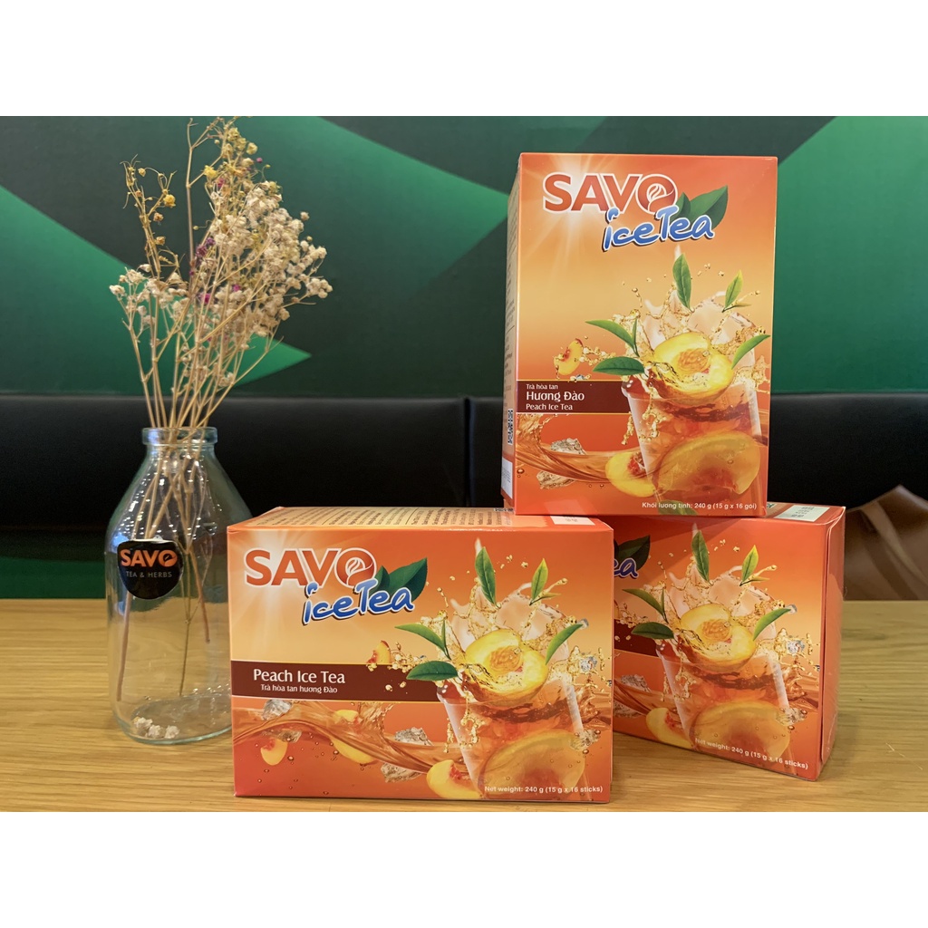 SAVO TRÀ HÒA TAN - VỊ ĐÀO