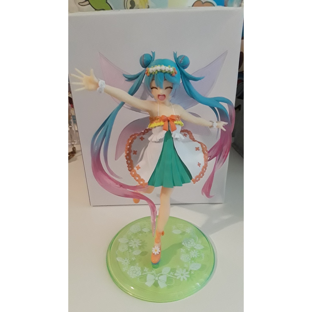 Mô Hình Chính Hãng Anime Vocaloid, Hatsune Miku, 3rd season Spring Ver., Taito Online Crane Ver, TAITO, Nhật Bản