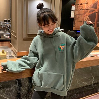 [HN8] Áo Hoodie khủng long Bên ngực trái Unisex Hàn Quốc(Hàng nhập,khẩu,kèm ảnh thật)