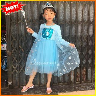 Đầm Elsa Bé Gái