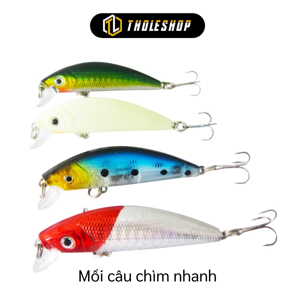 Mồi Câu Nhân Tạo - Mồi Câu Giả Cá Giá Rẻ Tiện Lợi 8.5cm, Phù Hợp Câu Cá Nước Lợ hoặc nước mặn 7562
