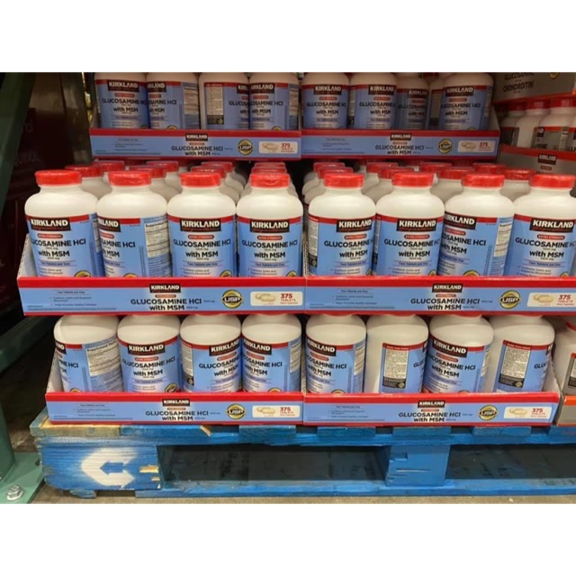 [Mã 11FMCGSALE1 giảm 10% đơn 250K] Glucosamin HCL 1500mg with MSM 1500mg 375 viên nhập từ Mỹ