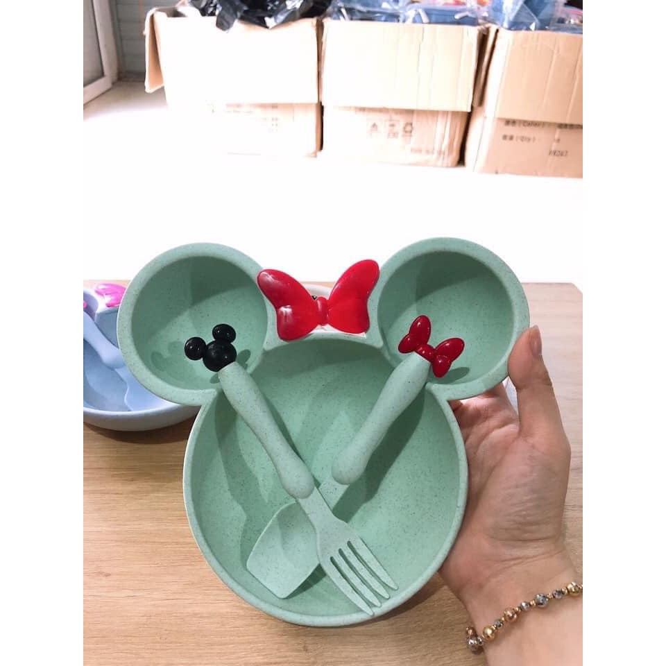 bát ăn dặm lúa mạch