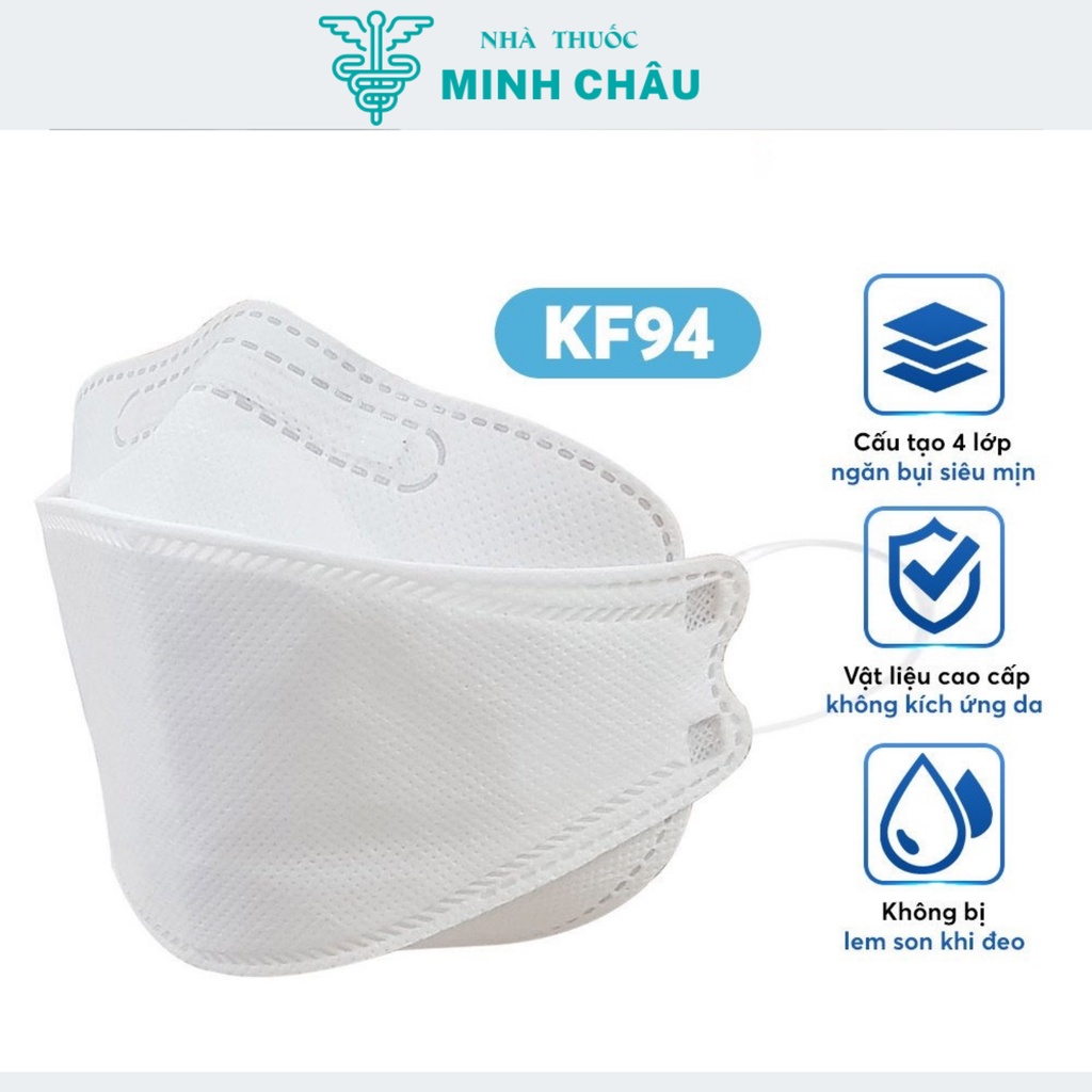 Khẩu trang KF94 4 Lớp DC MASK Hàn Quốc chống bụi mịn và kháng khuẩn DC01 .