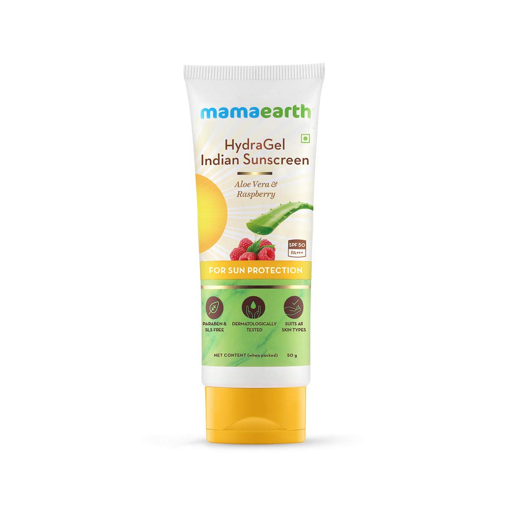 Kem chống nắng dưỡng ẩm SPF 50 PA+++ Mamaearth 80ml