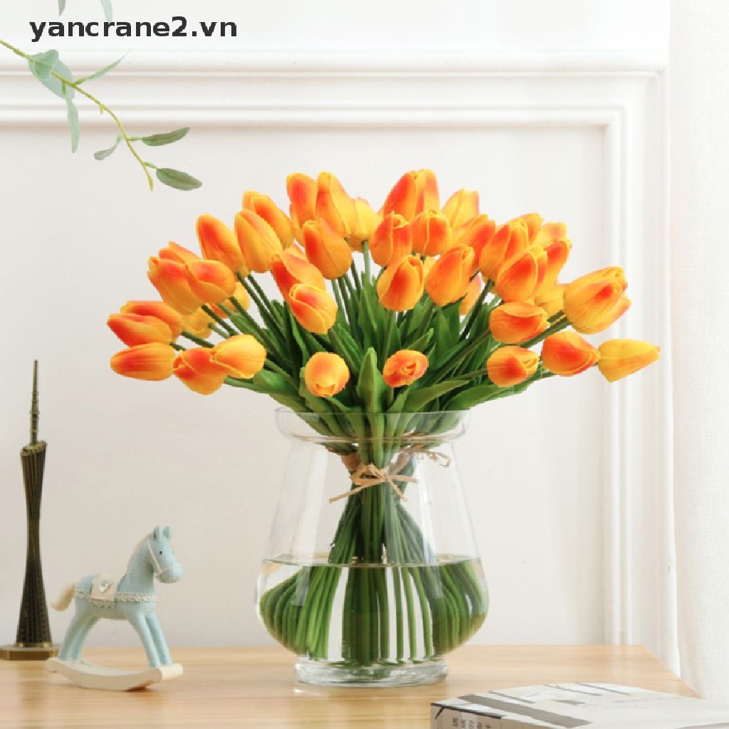 Hoa tulip Nhân Tạo Trang Trí Nhà / Tiệc Cưới