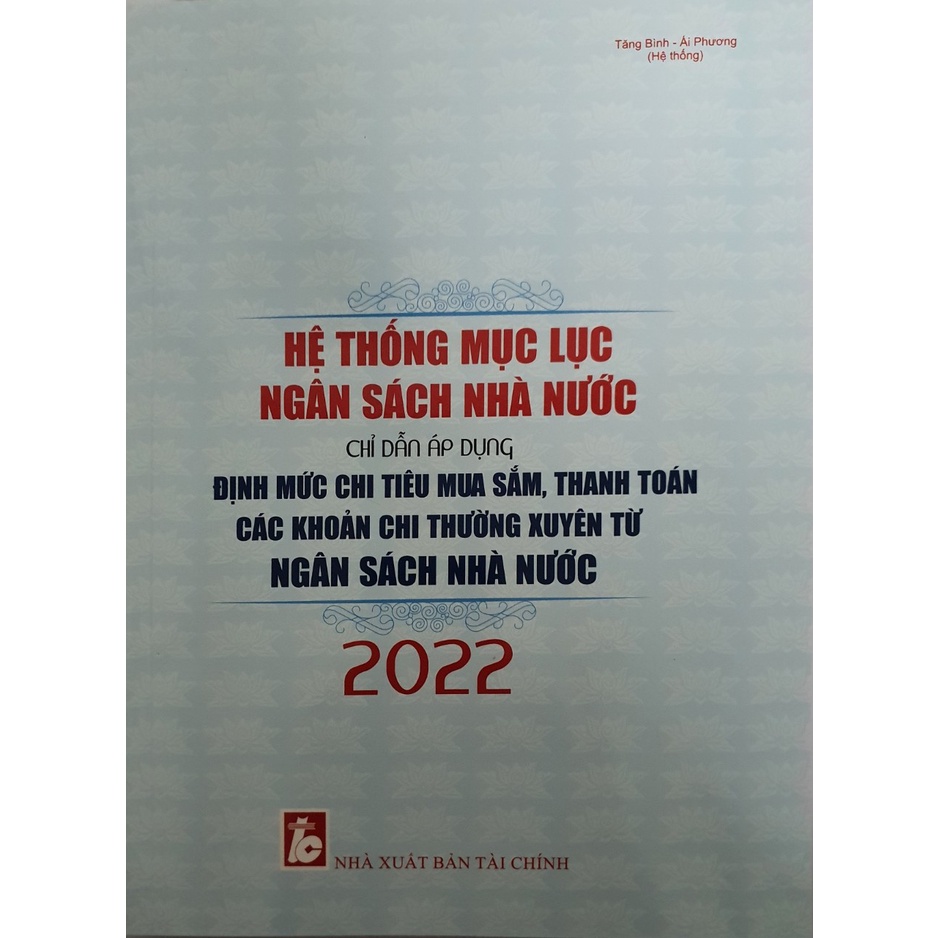Sách - Hệ Thống Mục Lục Ngân Sách Nhà Nước