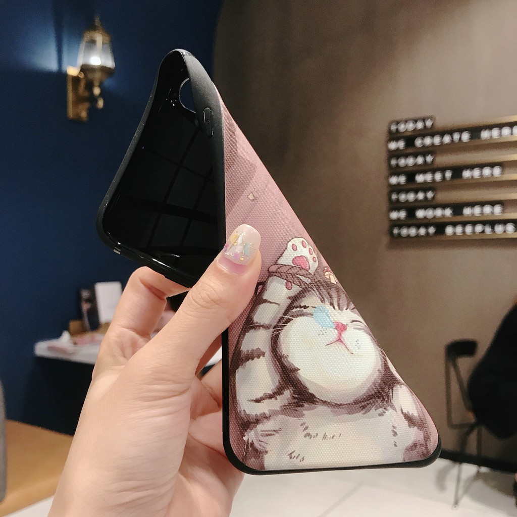 Ốp lưng Redmi Note 9 9S 8 7 K20 Pro Xiaomi MI POCO X3 NFC 3D Lovely Rabbit Cat Soft TPU Case /GNC