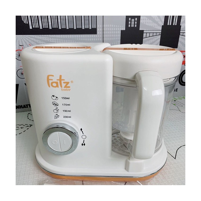 [Fatz BH 12 tháng]Máy chế biến thức ăn dặm Pro (Máy xay hấp) Fatz Baby FB9615SL/FB9619SL/FB9620SL