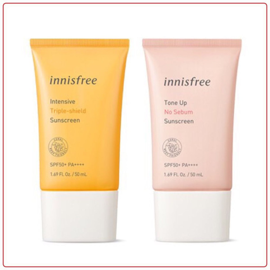  KEM CHỐNG NẮNG / INNISFREE / KEM CHỐNG NẮNG INNISFREE INTENSIVE TRIPLE CARE SPF 50+