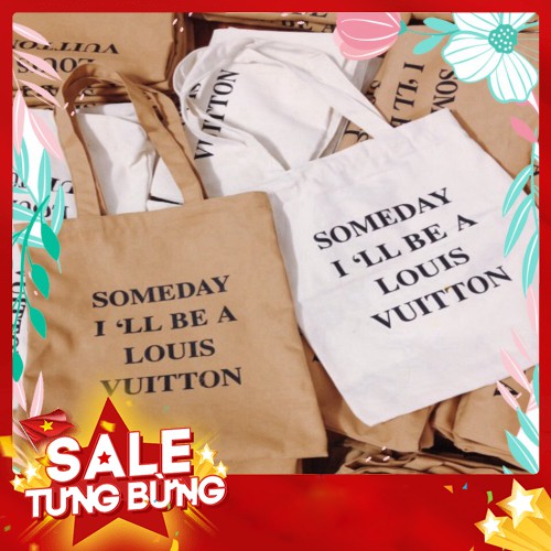 [FREE SHIP]  Túi Vải Canvas Đeo Vai - Someday - Q.ỉn Store - Q.ỉn Store