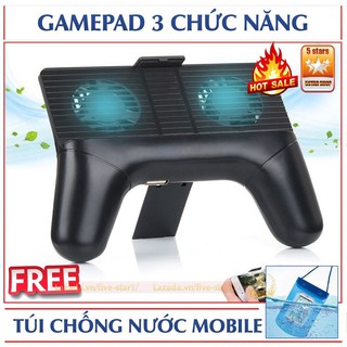 Tay cầm chơi game sinh tồn 3 chức năng + Tặng túi chống nước điện thoại.